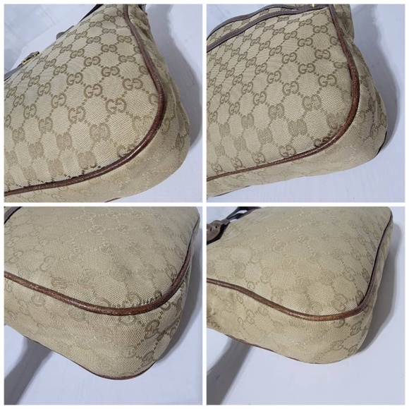 Authentic Gucci Monogram GG Canvas Crossbody/Shoulder Bag Beige/Brown - Picture 14 of 14